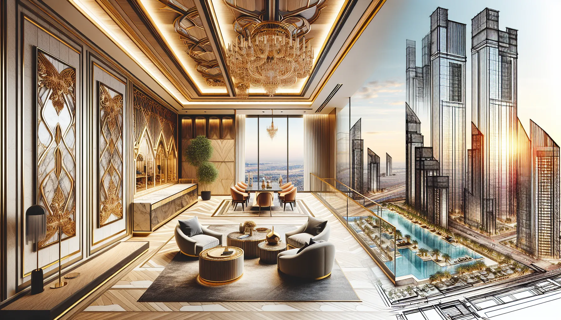 Discover the Luxurious Experience of Burj Khalifa Living