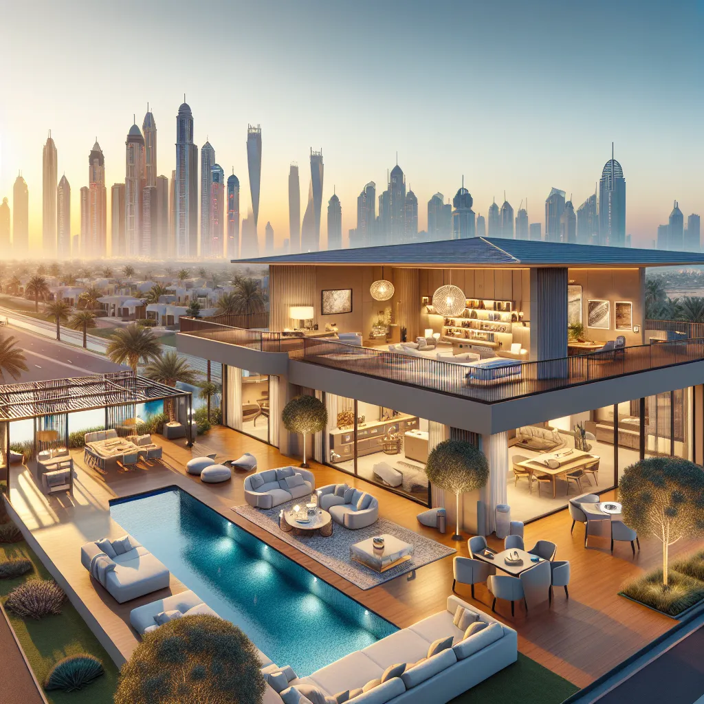 Luxury Living: 4 Bedroom Villas for Rent in Dubai