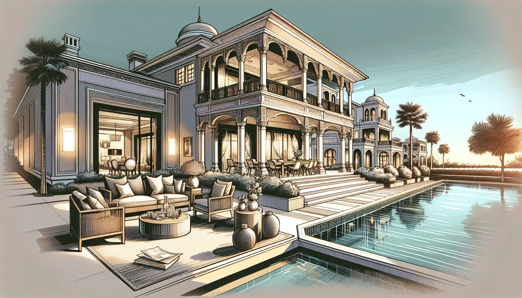 Luxury 6 Bedroom Villa Rentals in Dubai