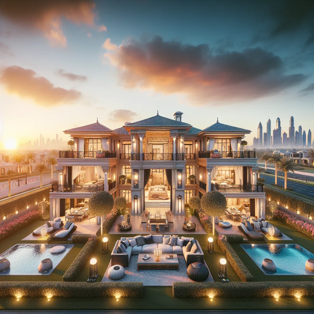 Luxury 6 Bedroom Villa Rentals in Dubai