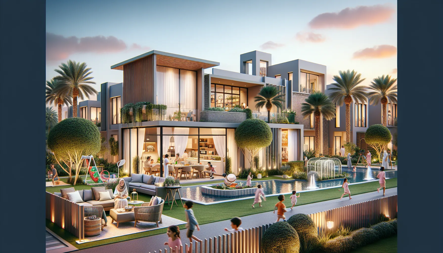 Al Ghafia Villas: Modern Comfort in Sharjah