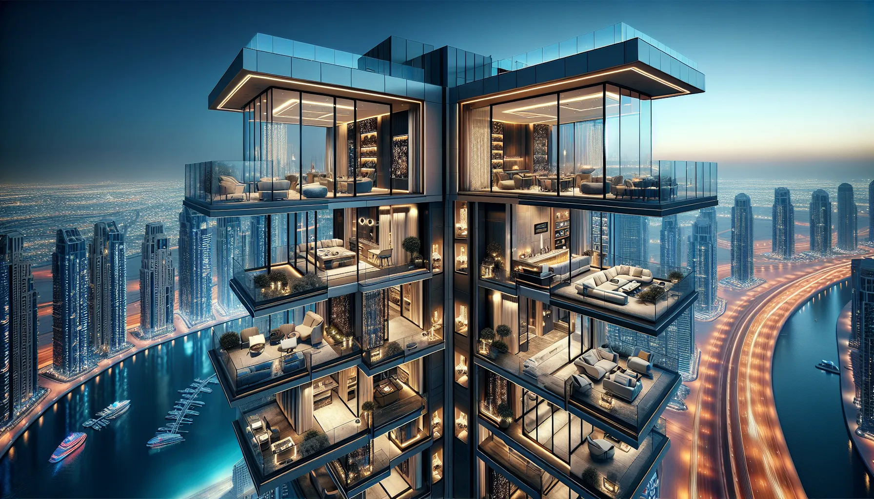 Renting Penthouses in Dubai: Experience Luxury Living