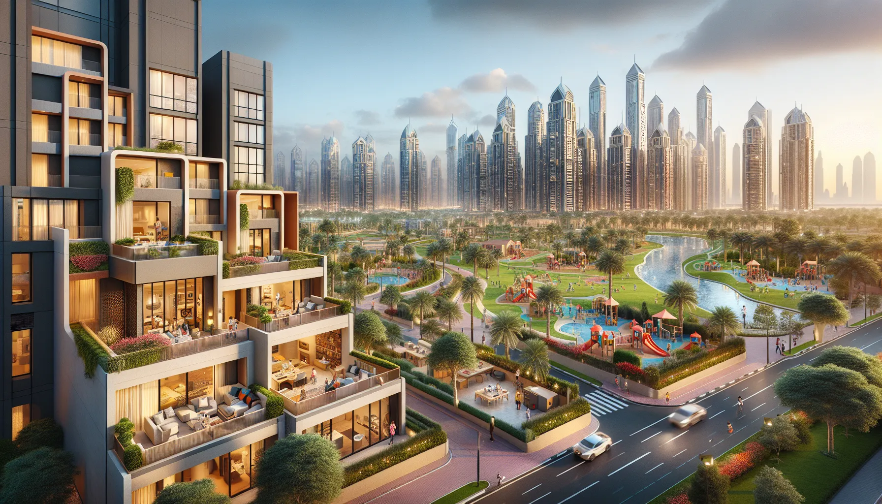 Renting Apartments in Dubai Hills Estate: Luxury Living