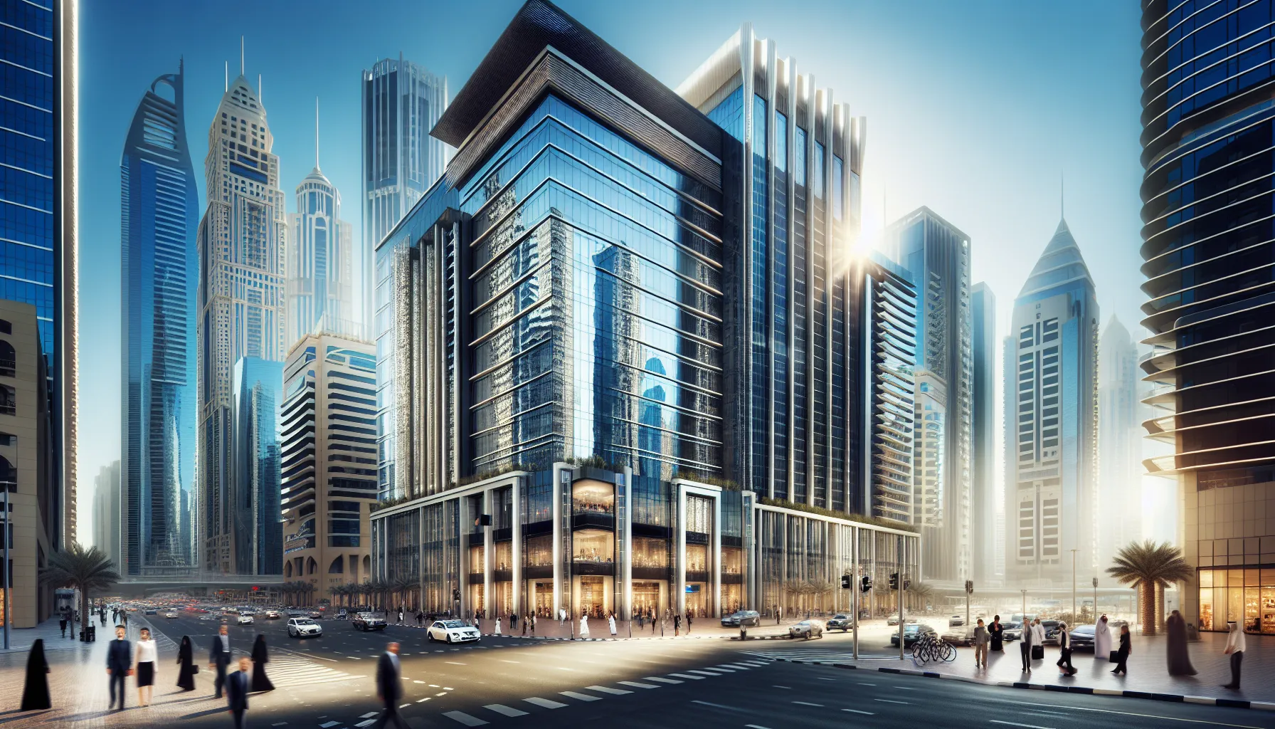 Oval Tower Business Bay: A Premier Office Destination