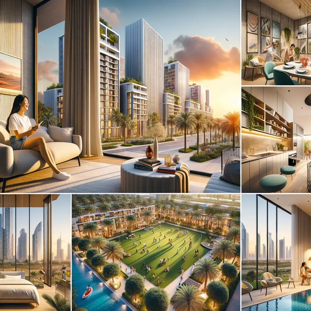 1-Bedroom Apartments in Jumeirah Village Circle