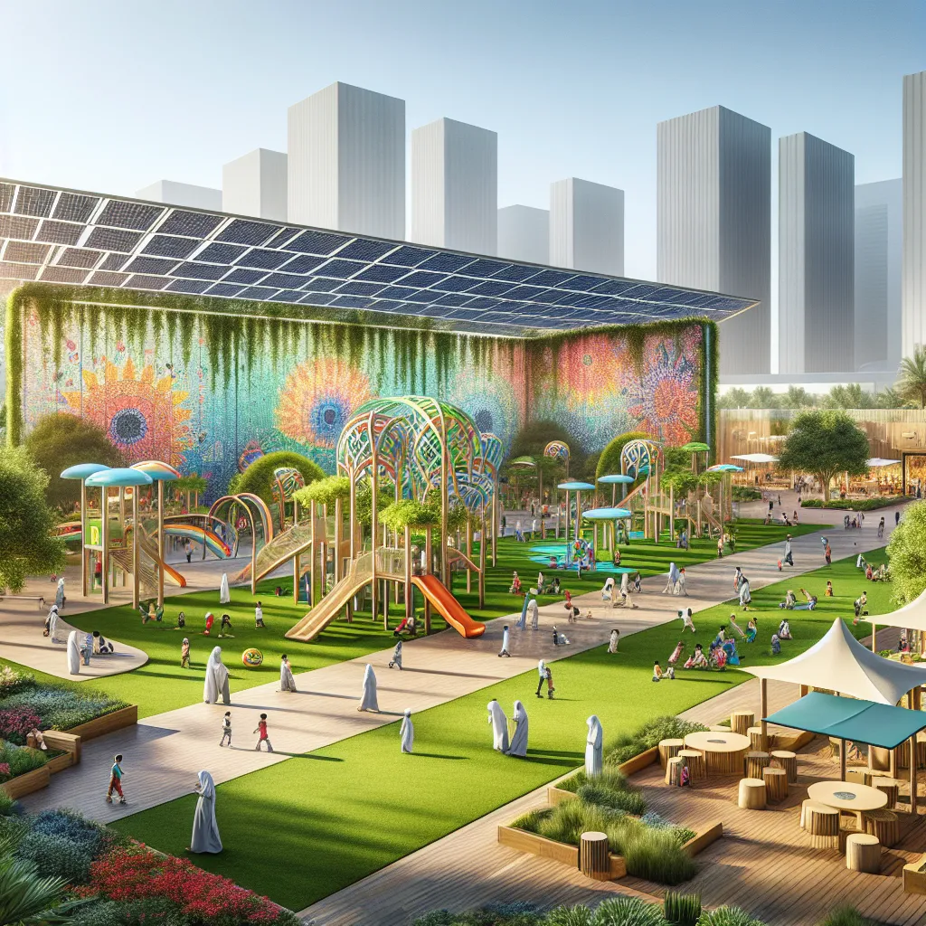 Masdar Park: A Sustainable Oasis in Abu Dhabi