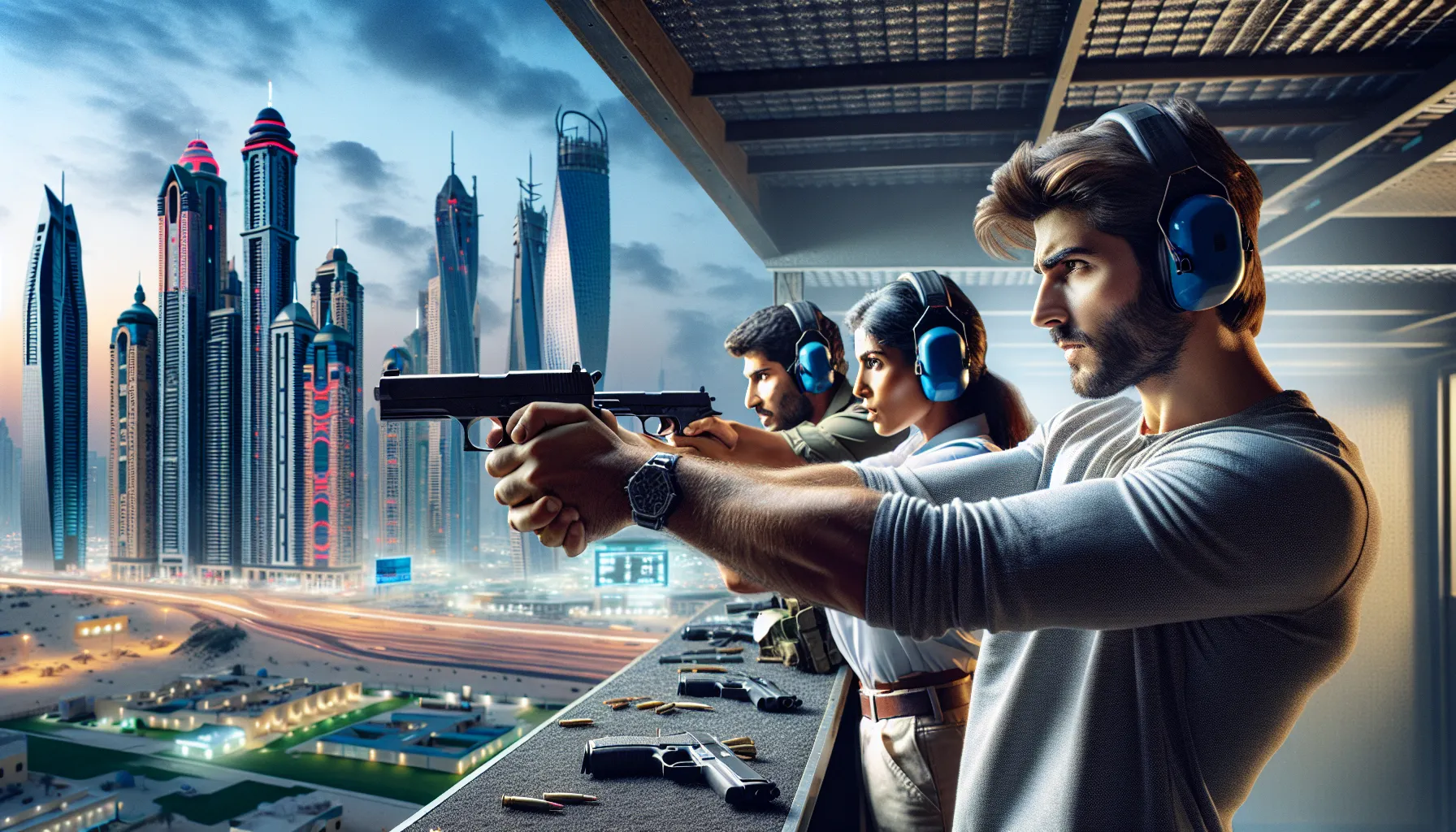 Experience the Thrill of Shooting Ranges in Dubai