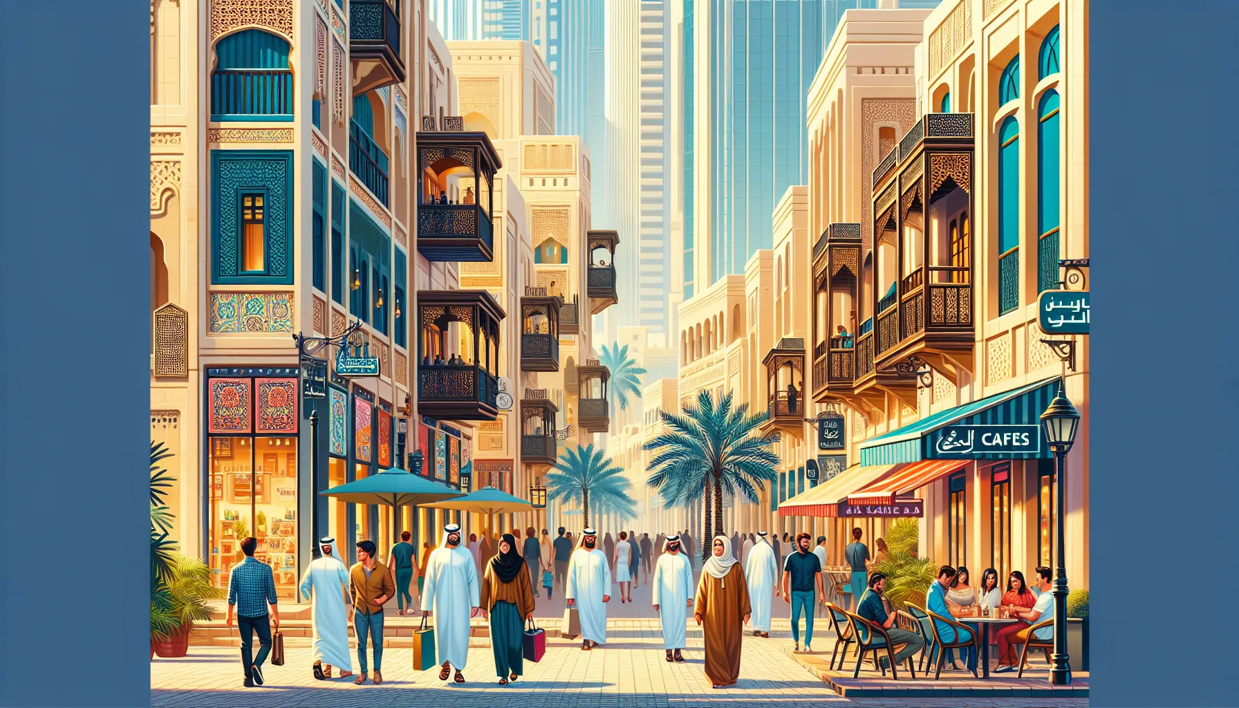 Explore the Vibrancy of Electra Street Abu Dhabi