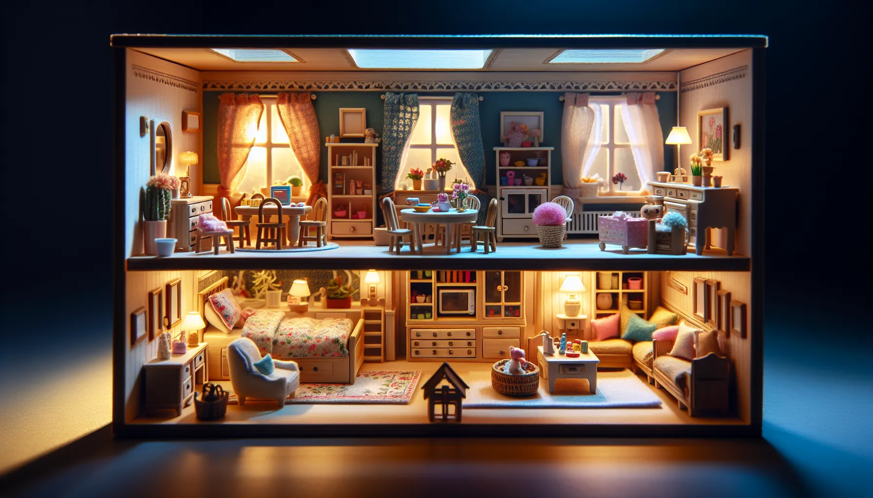 Explore the Enchantment of Dollhouse Furniture