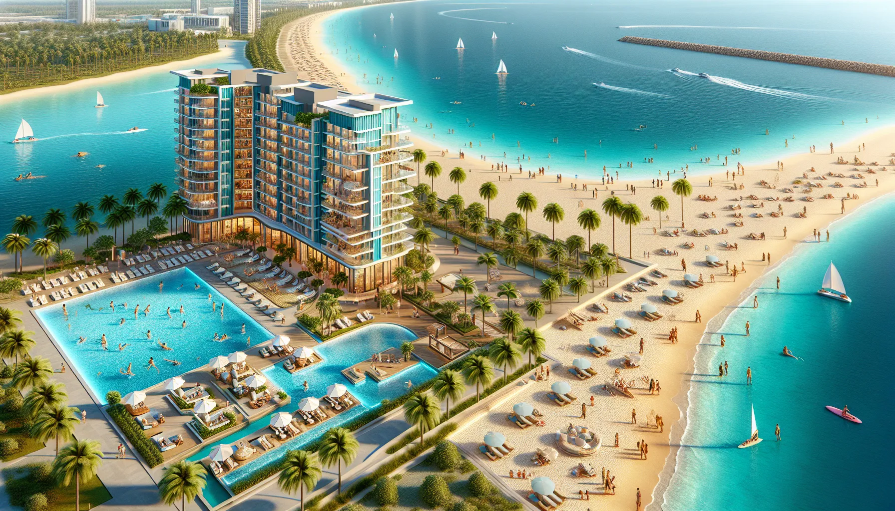 Emaar Beachfront: Luxury Living in Dubai