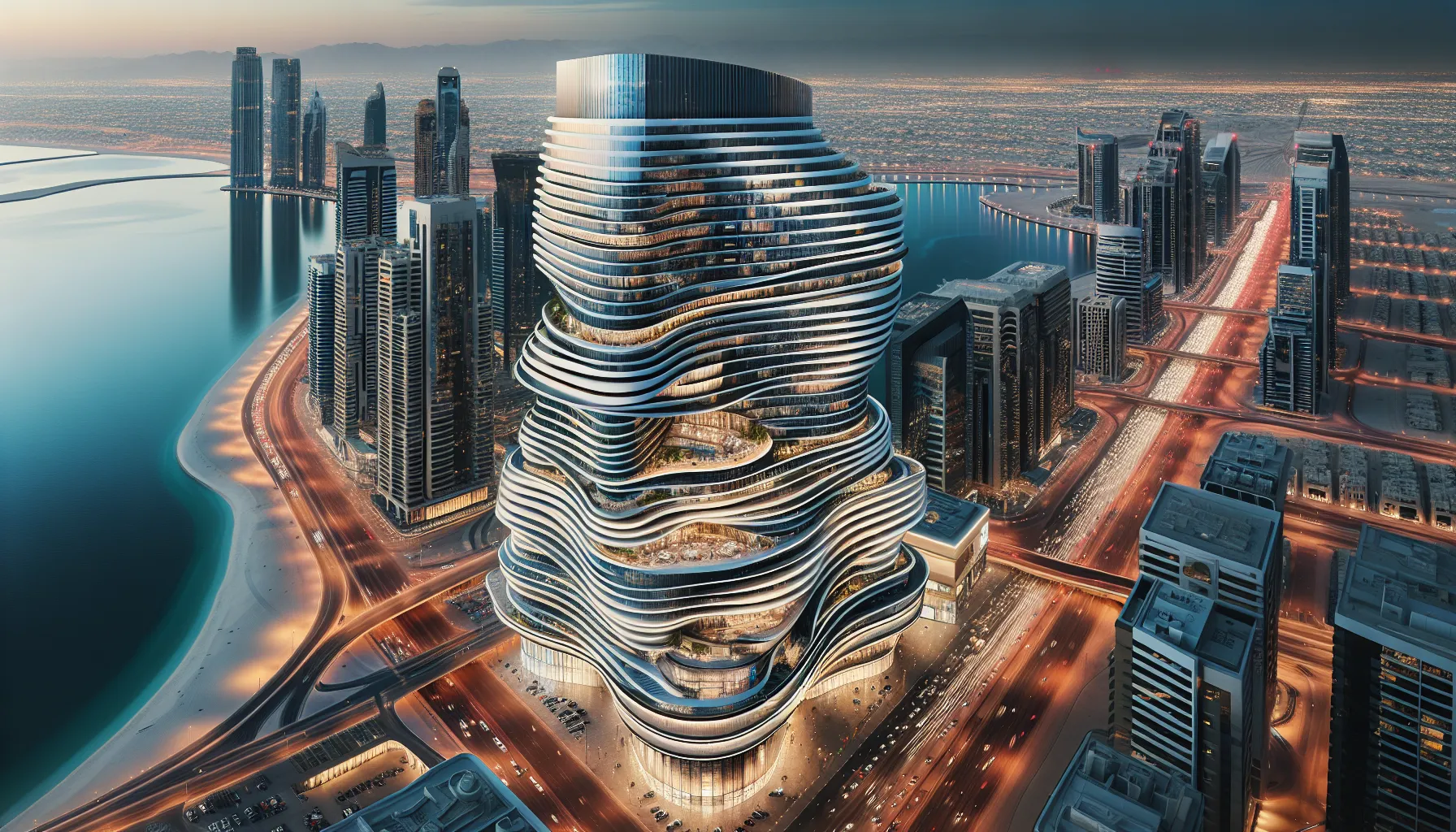 Explore the Unique i Rise Tower in Barsha Heights