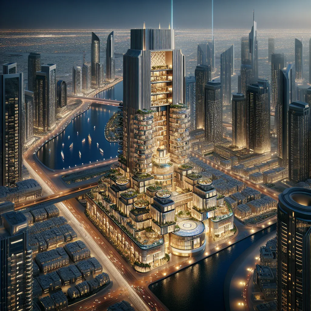 Explore the Opus Tower in Business Bay, Dubai