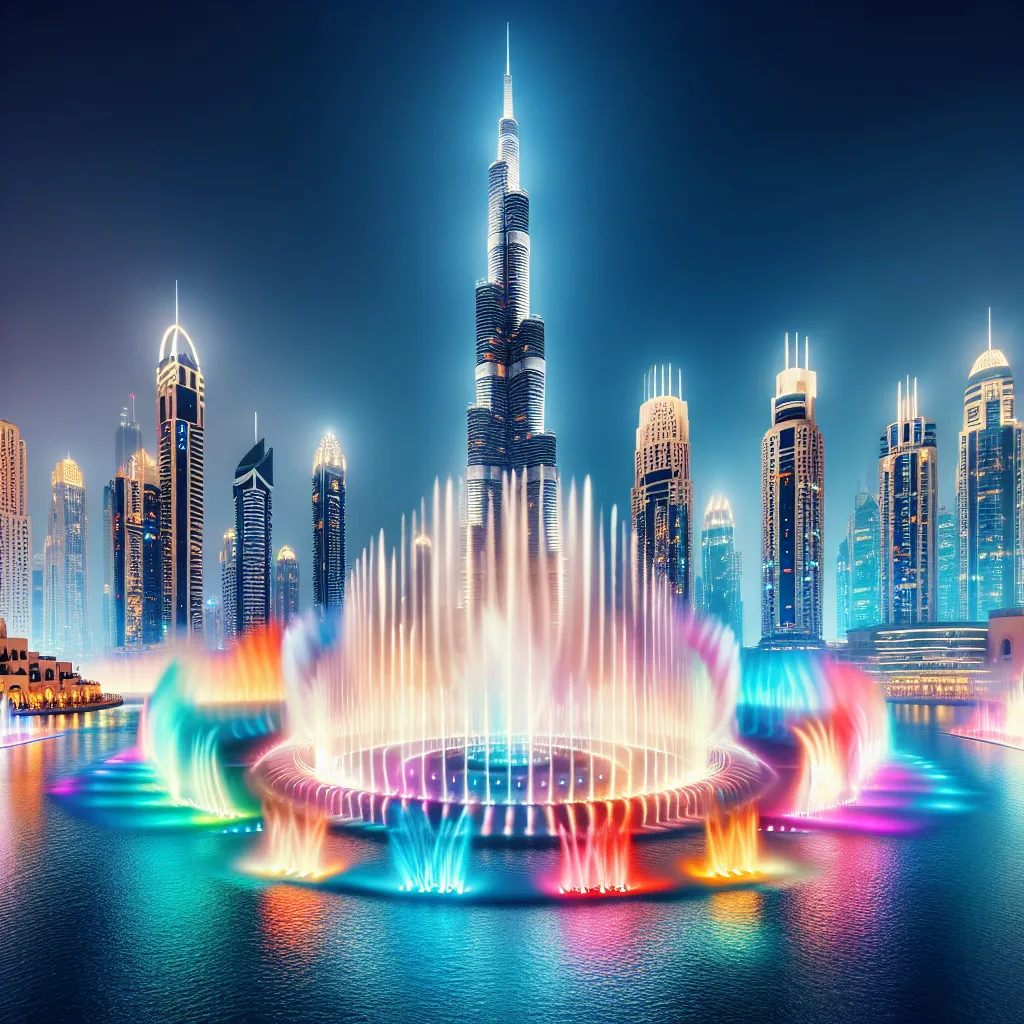 Experience the Magic of Dubai Mall’s Water Fountain Show