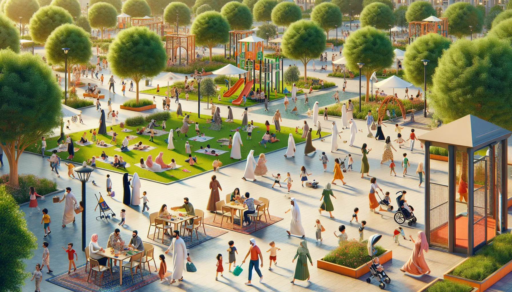 Town Square Dubai: A Modern Urban Oasis