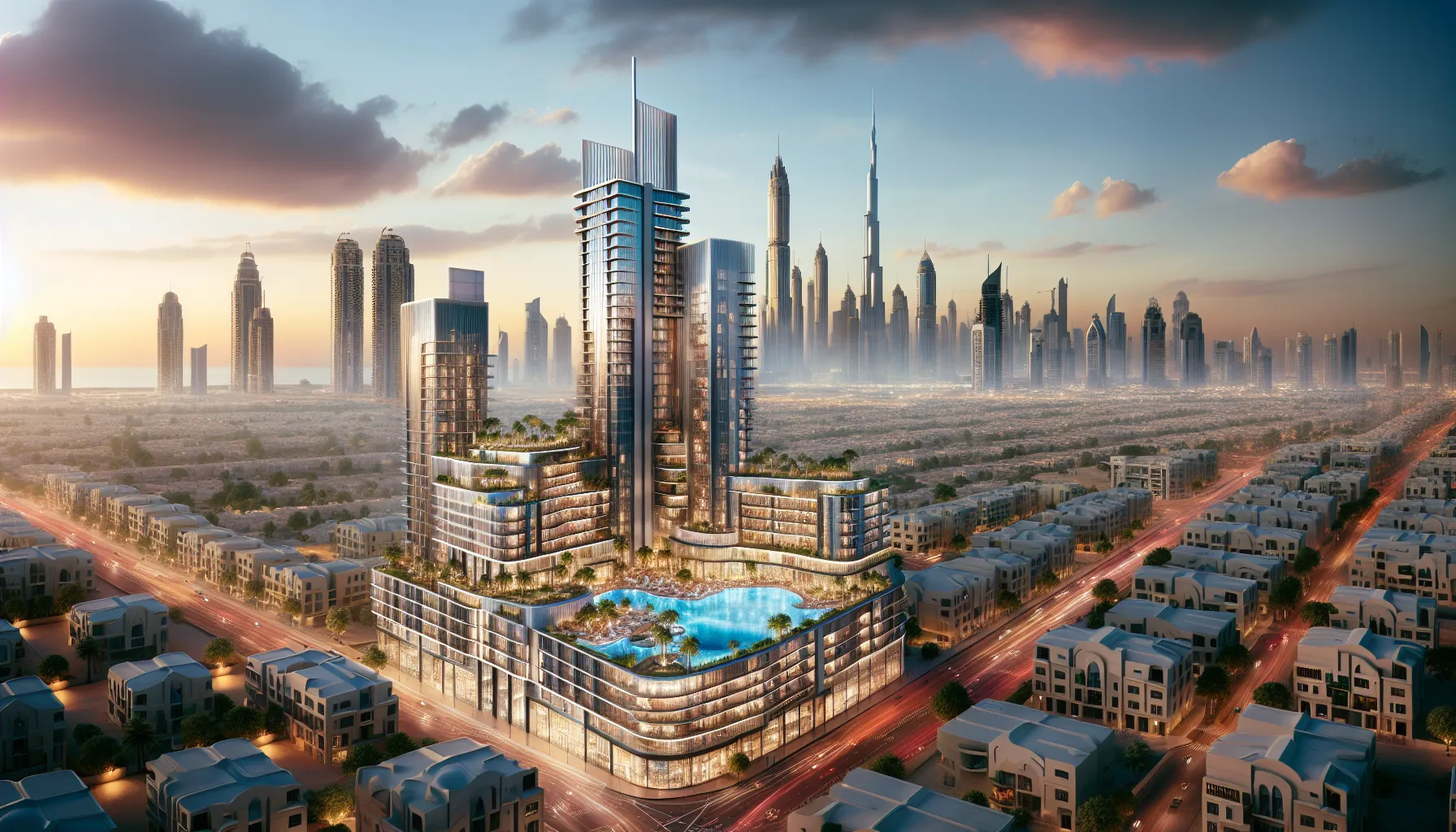 Binghatti Corner: Luxury Living in Jumeirah Village Circle