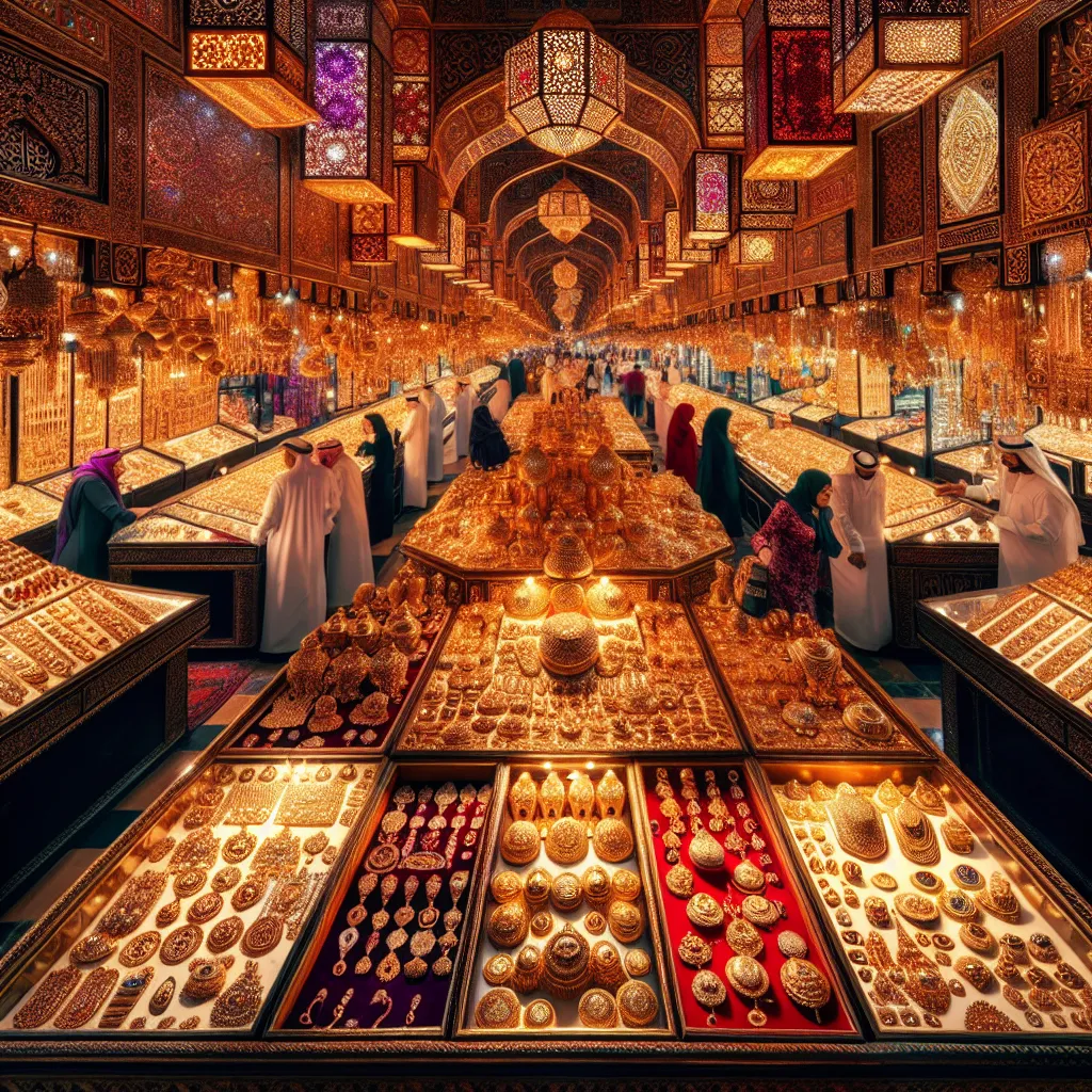 Explore the Magic of Sharjah Gold Souq