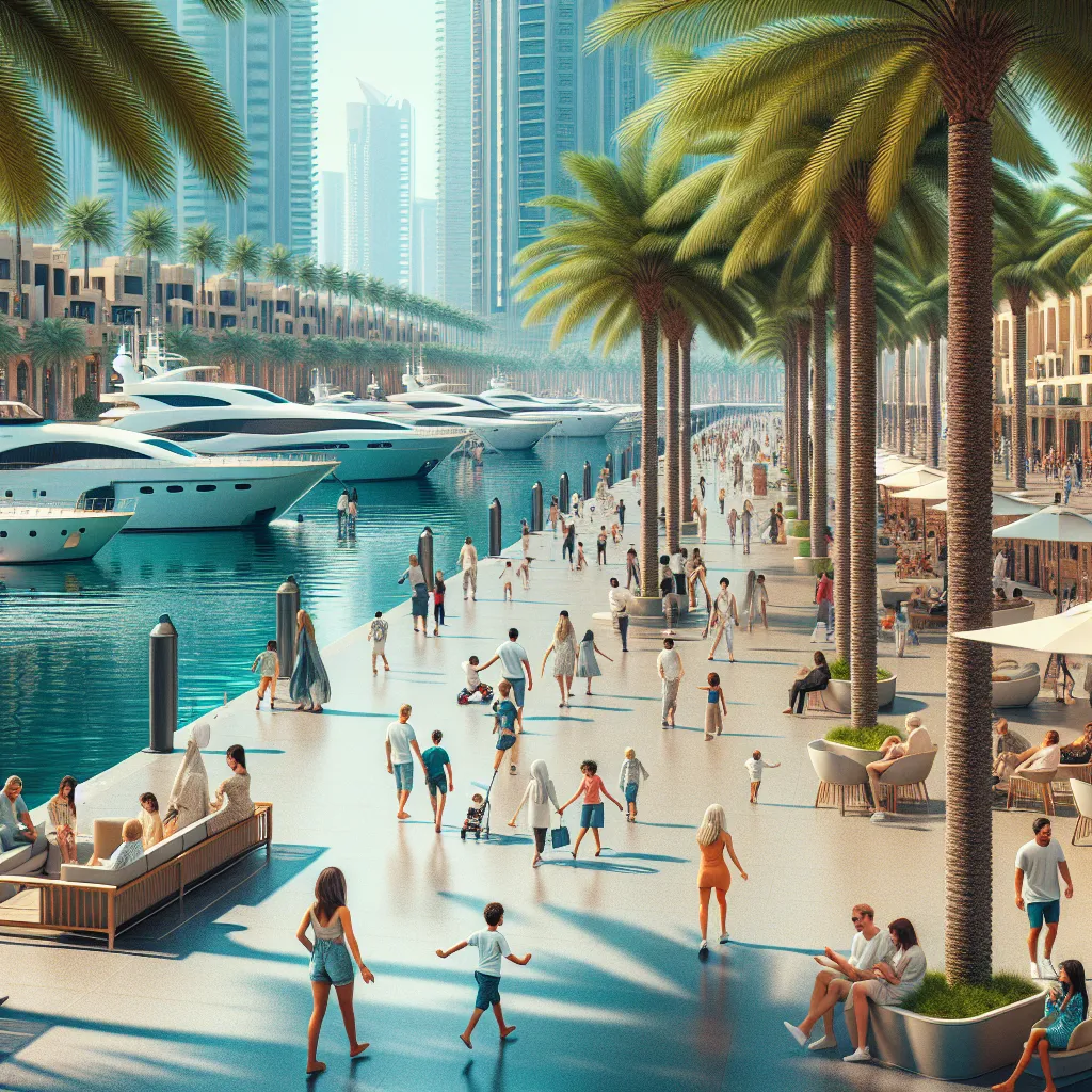 Dubai Marina Walk: Explore the Waterfront Paradise