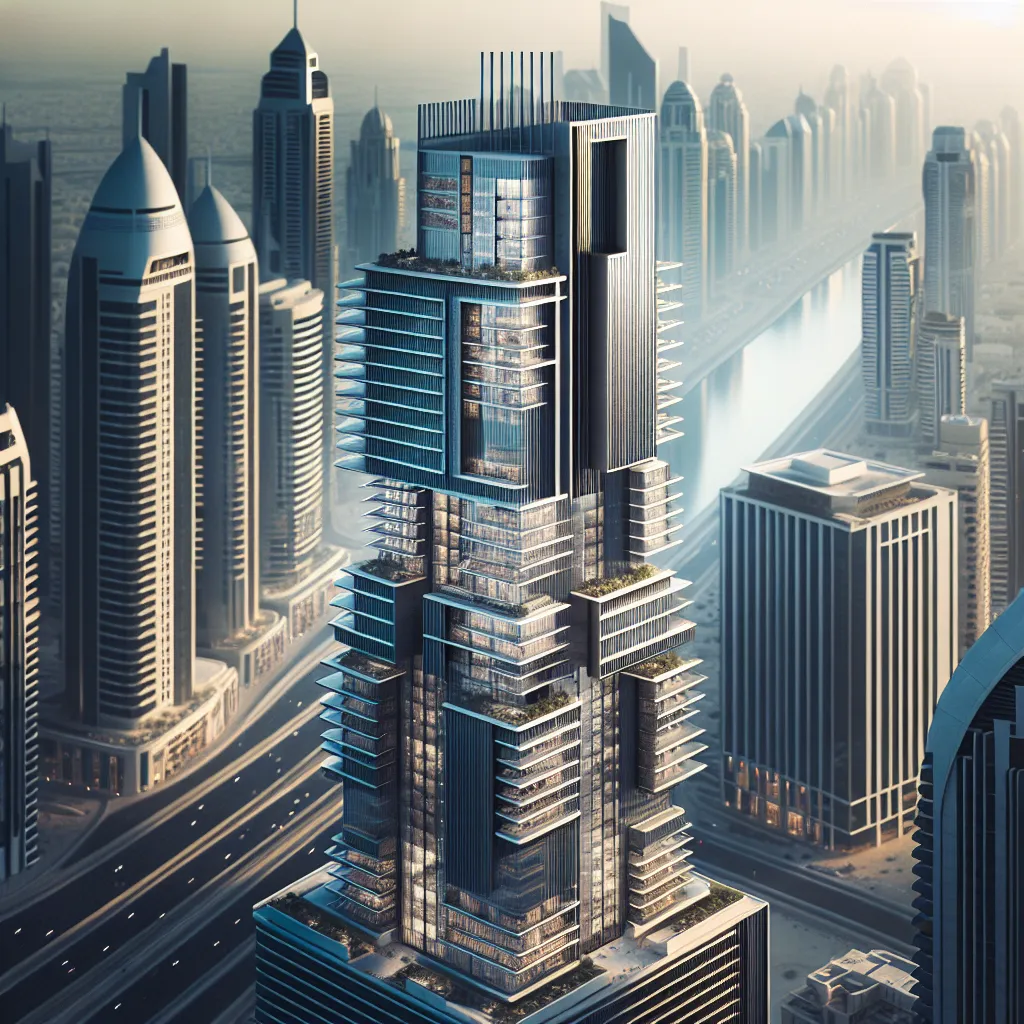 Al Moosa Tower 2: Premier Office Space in Dubai