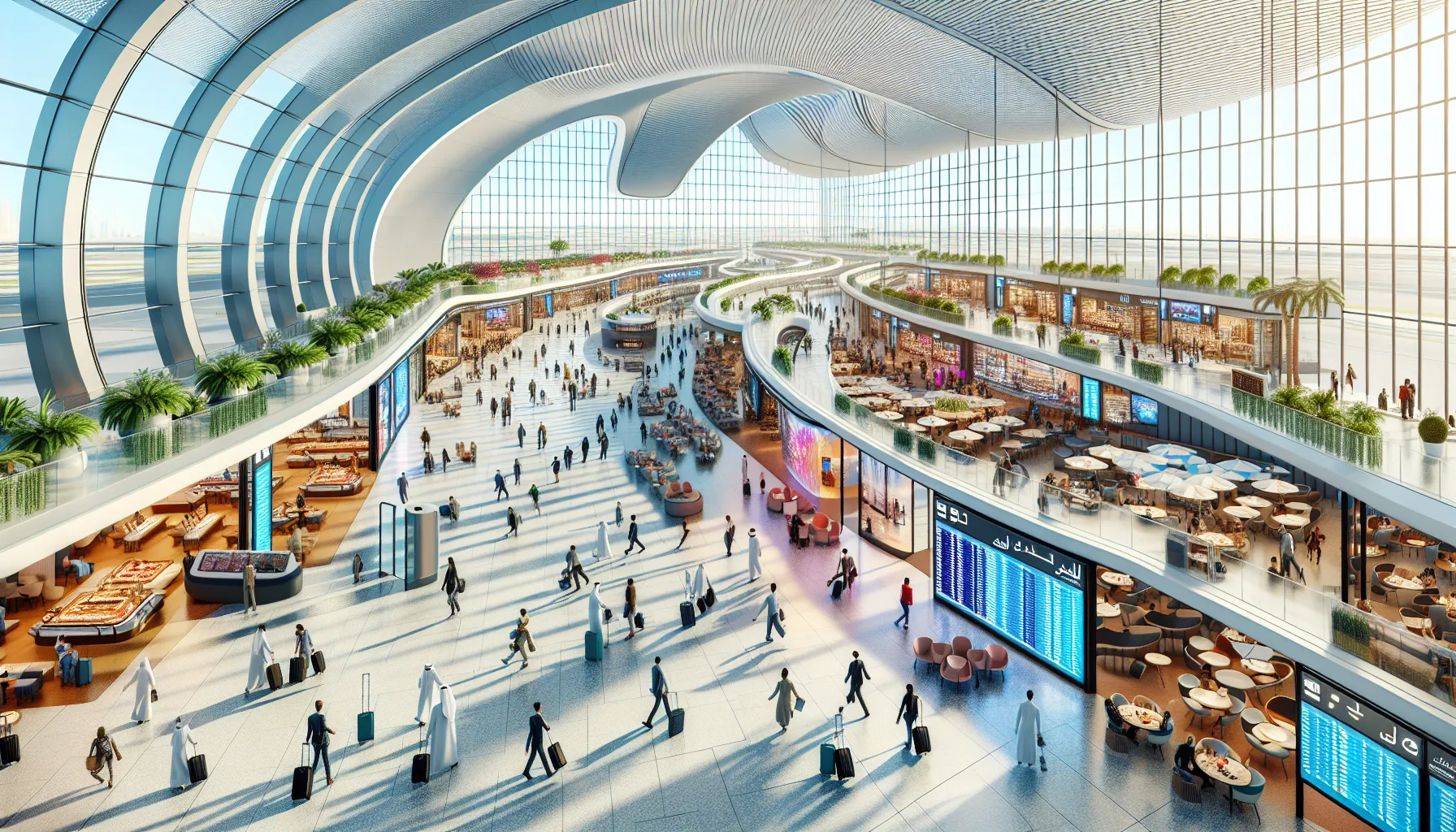 Discover Dubai Airport Terminal 1 Departures