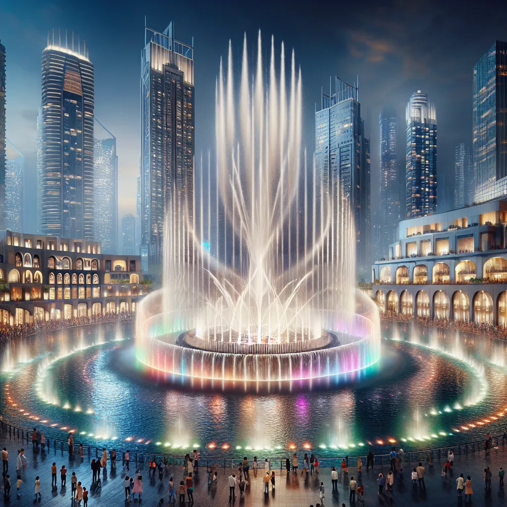 Dubai Fountain: A Mesmerizing Water Show