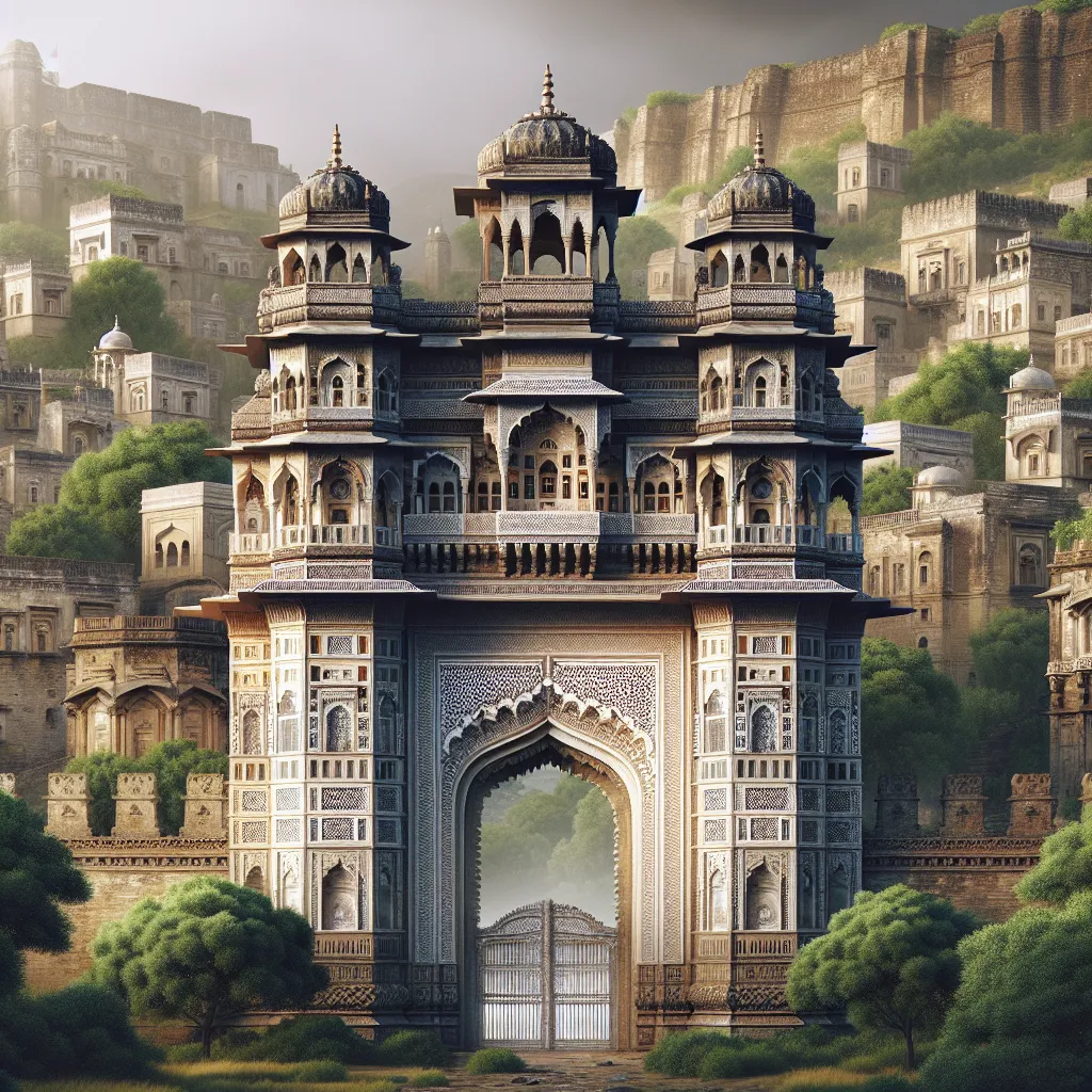 Explore Majestic Gate Tower Architectural Wonders