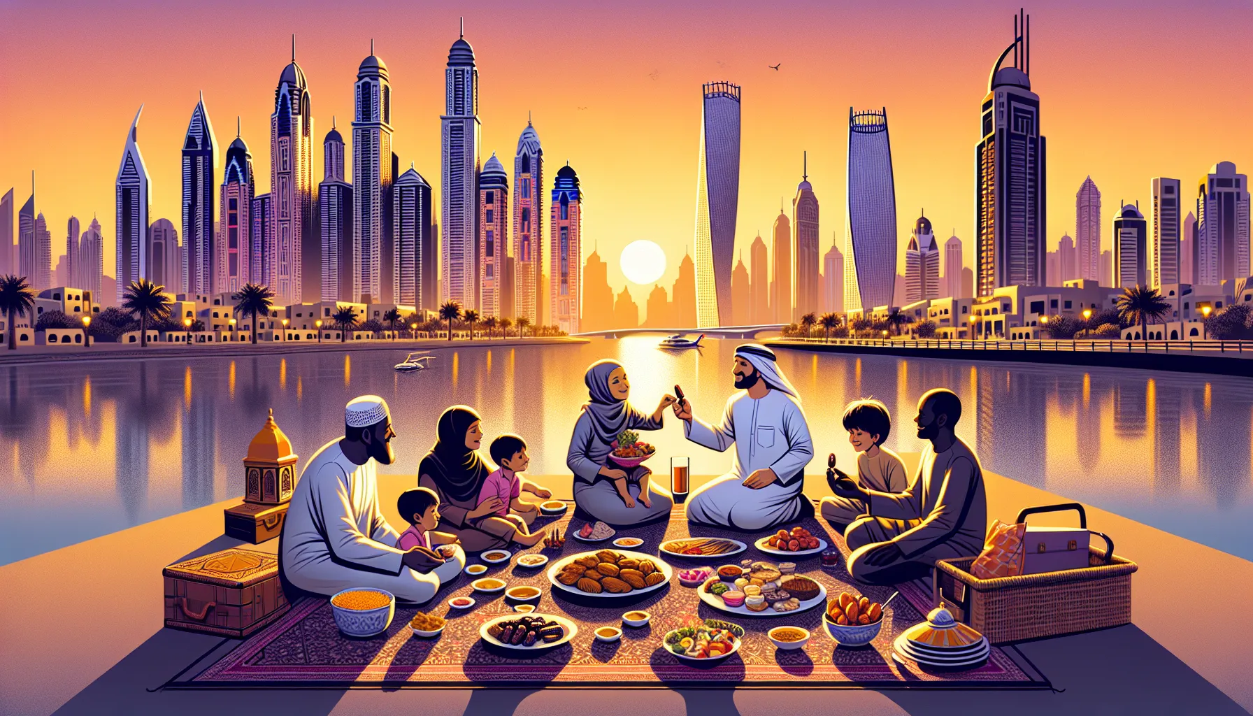 Discover Today’s Iftar Time in Dubai