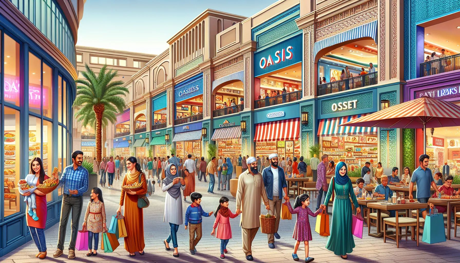 Explore the Charm of Oasis Mall in Dubai