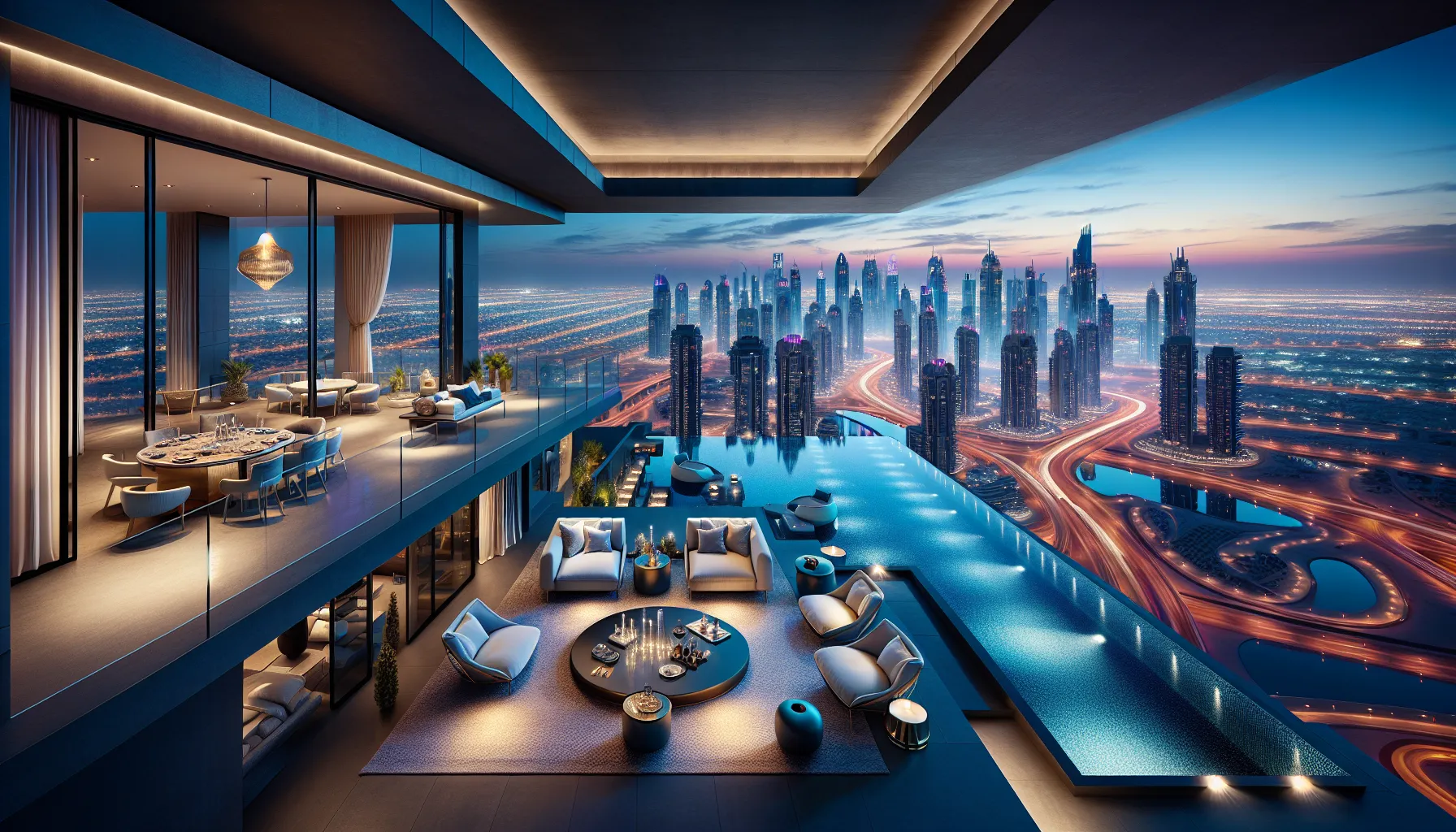 Discover the Allure of Penthouse Living in Dubai