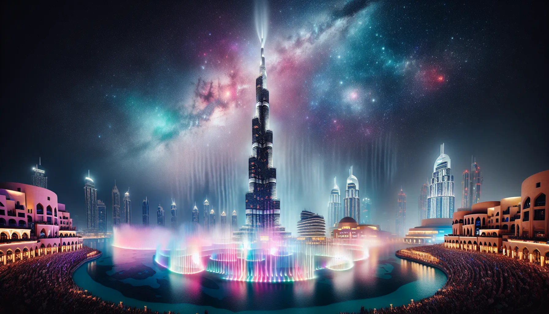 Experience the Magic of the Burj Khalifa Fountain Show