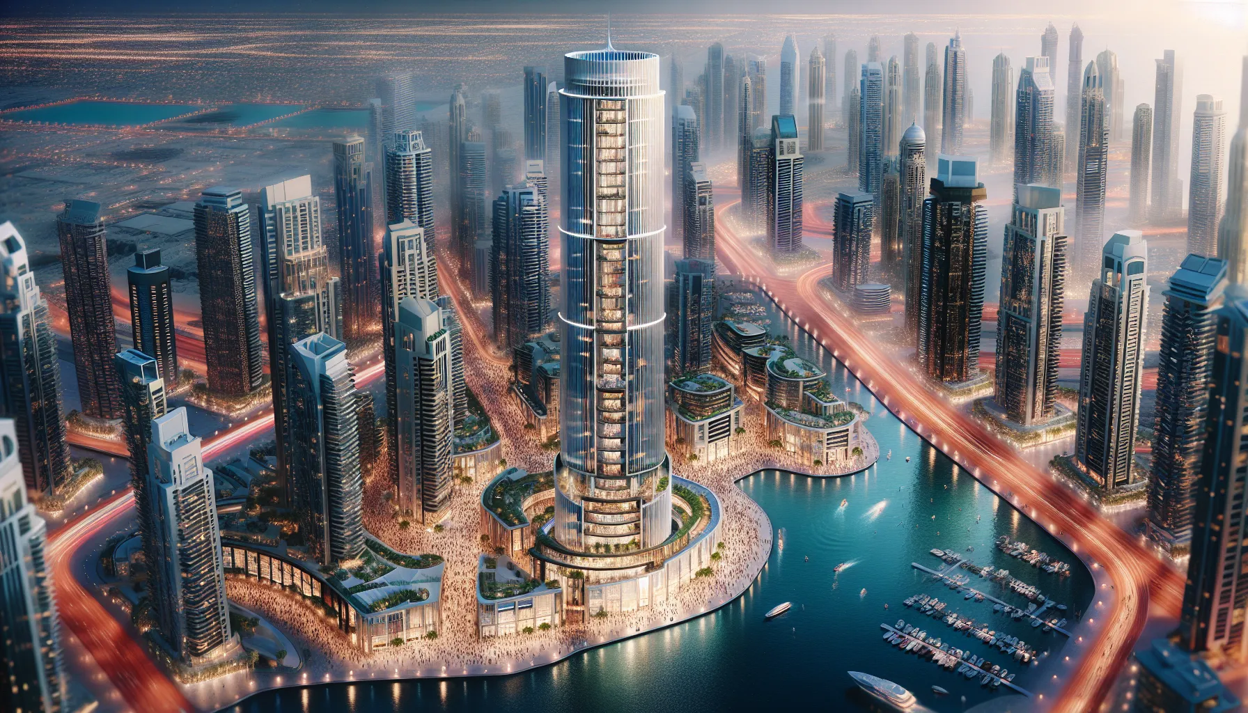 Torch Tower: A Marvel of Dubai's Skyline