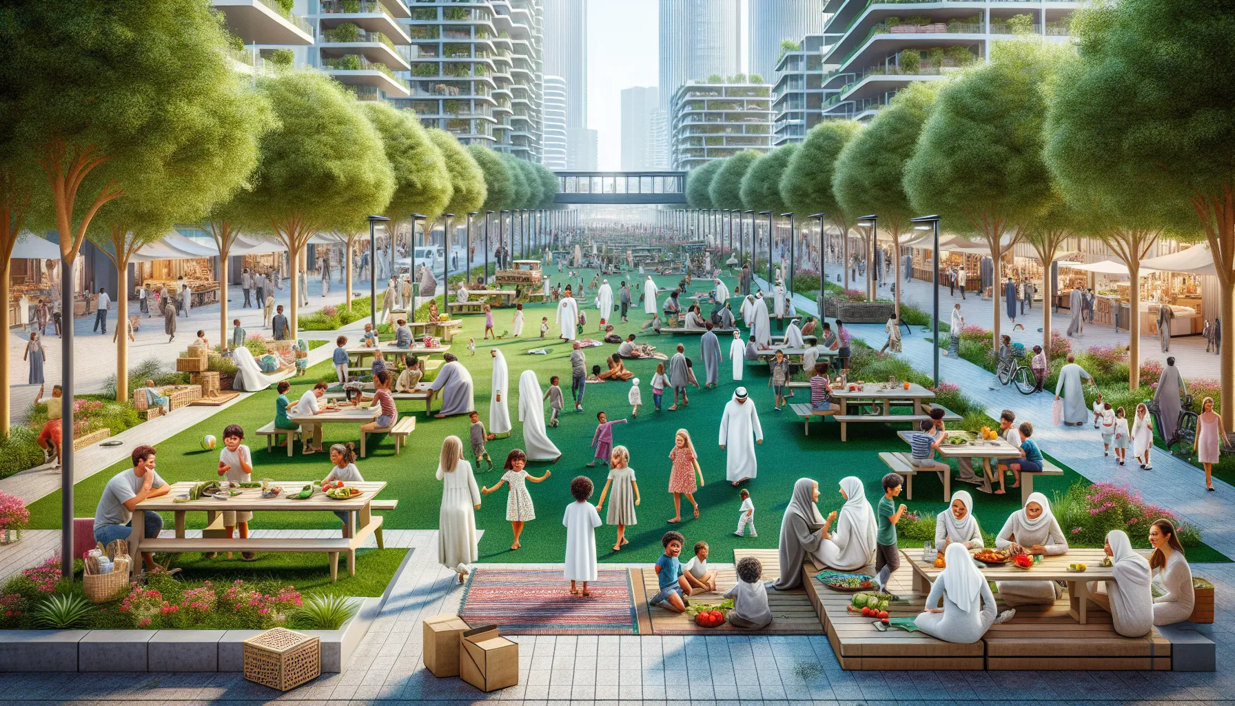 Explore the Vibrant Community of Al Khail Gate