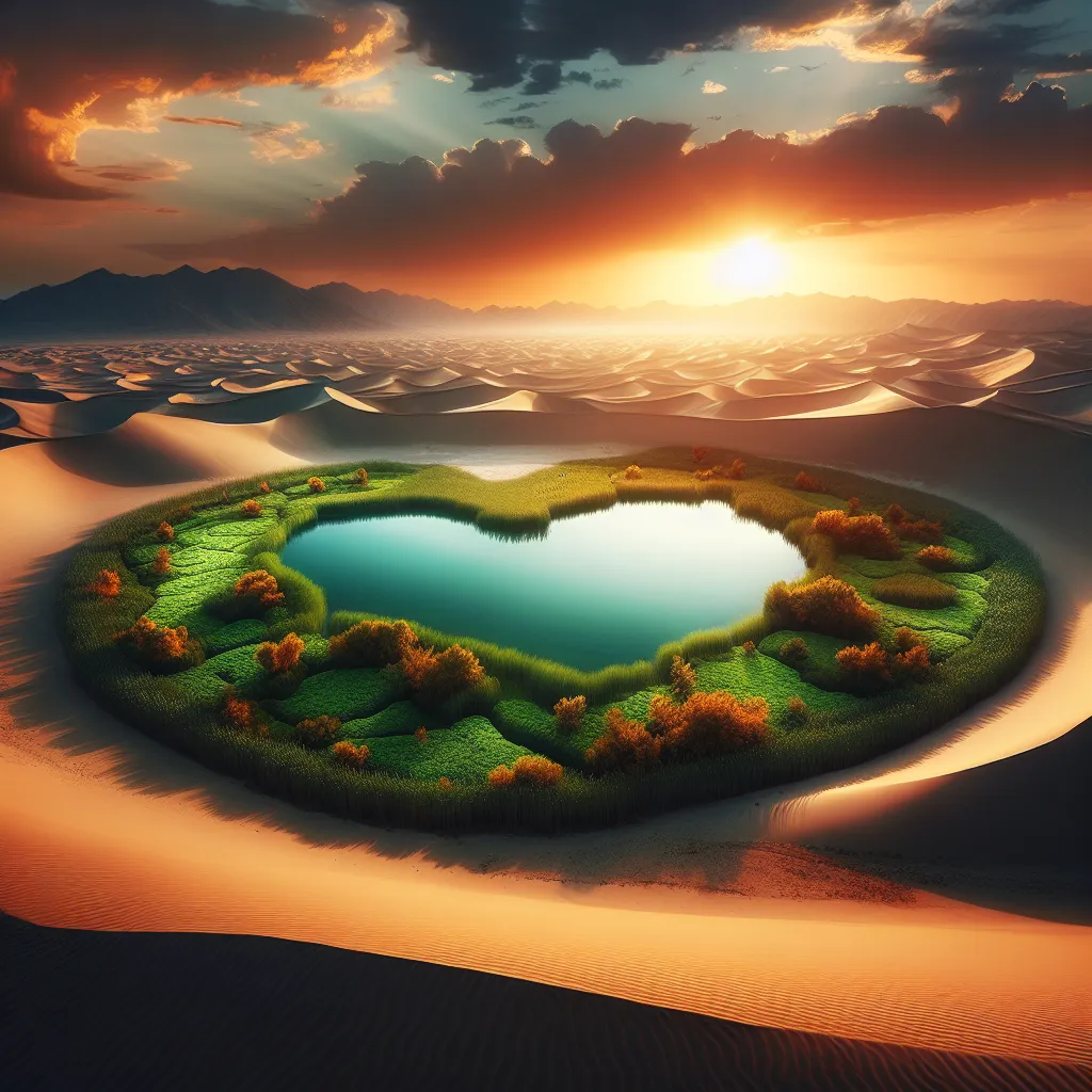 Love Lake: A Hidden Gem in Dubai's Desert Oasis