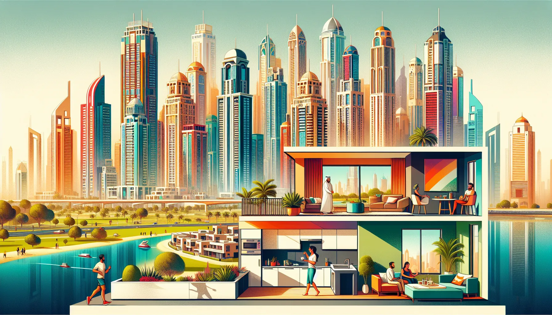 Find Your Perfect 1-Bedroom Apartment in Dubai