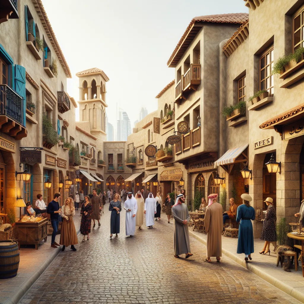 Explore the Charm of French Village in Dubai