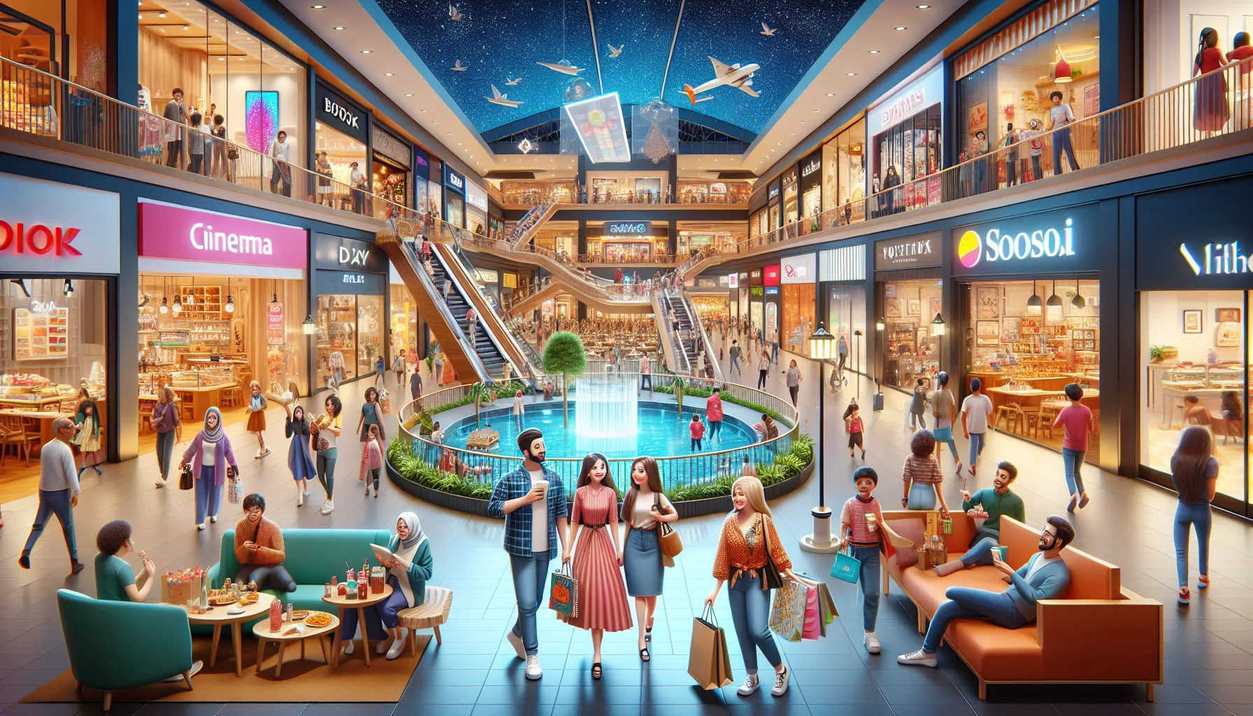 Forsan Central Mall: A Shopping Paradise in Abu Dhabi