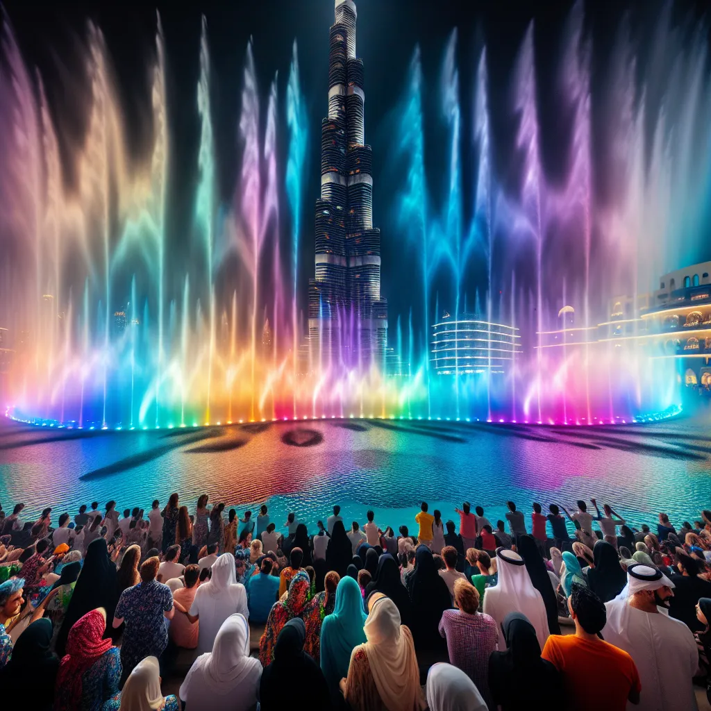 Burj Khalifa Fountain: A Mesmerizing Dubai Experience