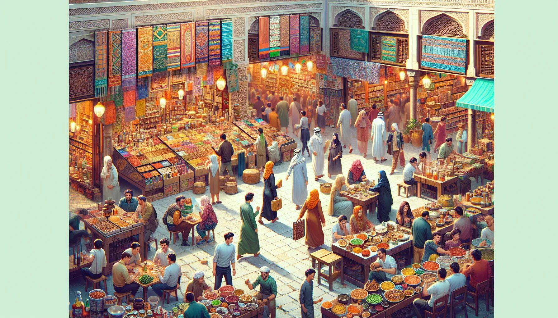 Explore the Vibrant Springs Souk in Dubai