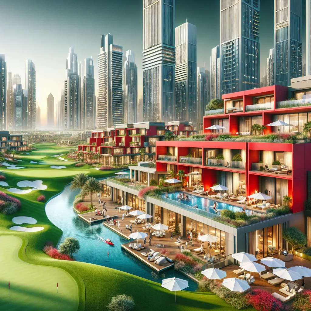 Red Residence: Luxury Living in Dubai Sports City