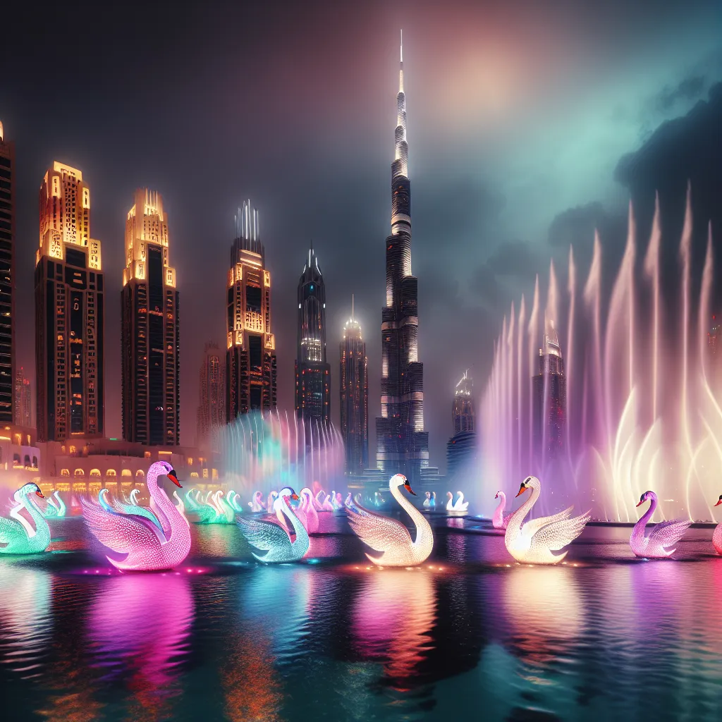 Experience the Dubai Fountain Show Timings