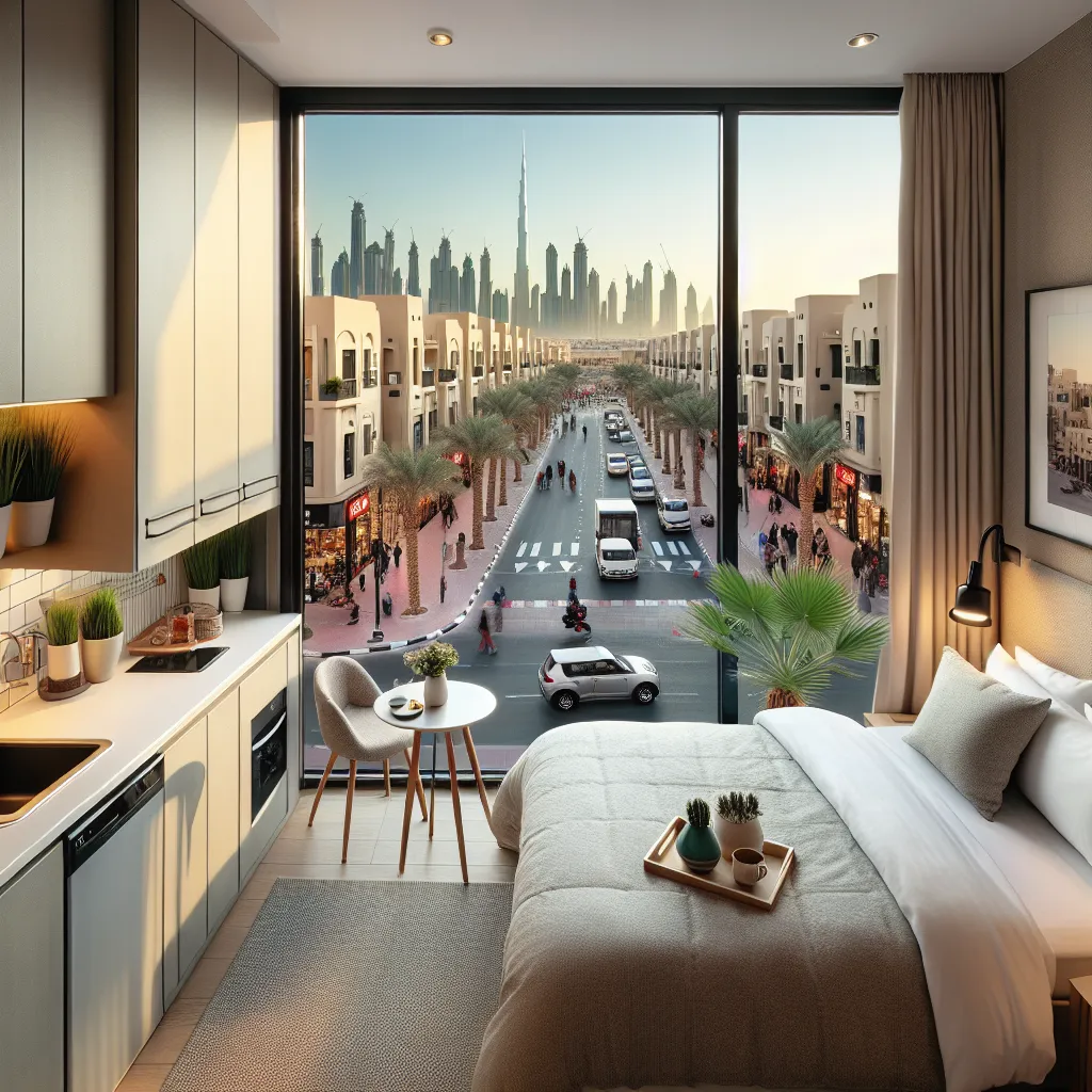 Studio Flats in Al Qusais: Affordable Living Awaits