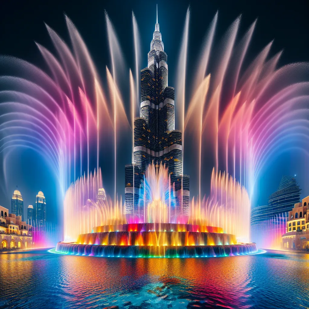 Discover the Dubai Fountain’s Showtimes Today