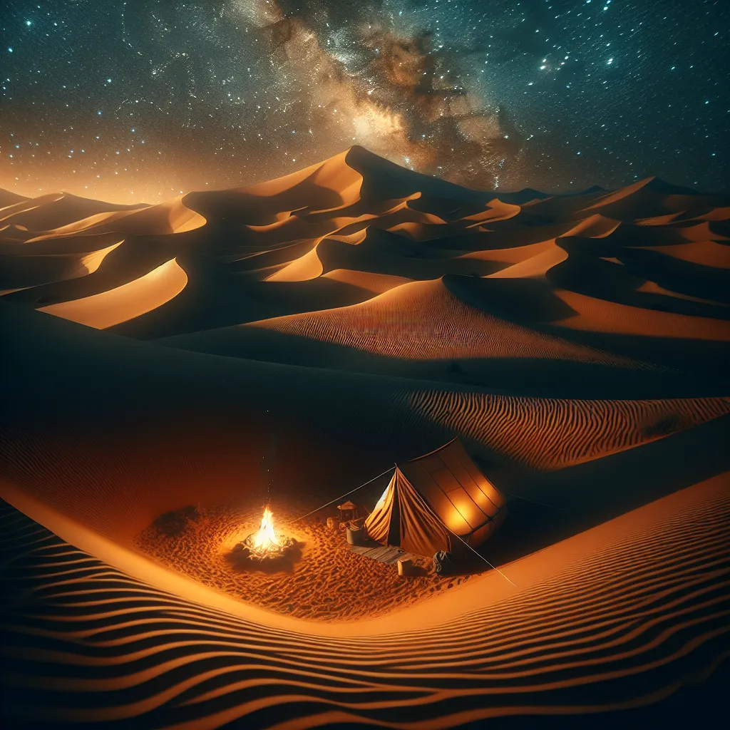 Experience the Magic of Desert Camping in Dubai