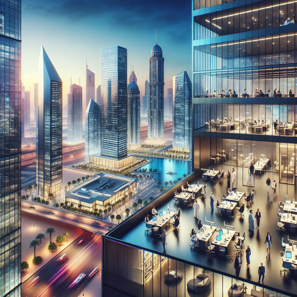 Explore the Rasis Business Center in Dubai