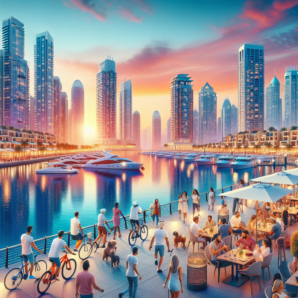 Explore the Luxuries of Marina Promenade, Dubai