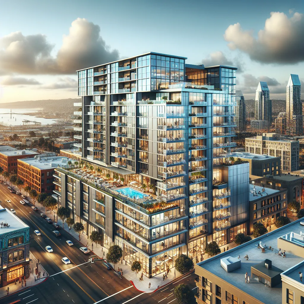 Experience Modern Living at V Tower, San Diego