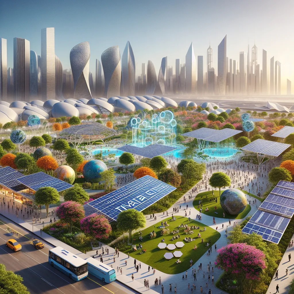 Explore Masdar City Central Park’s Green Innovations