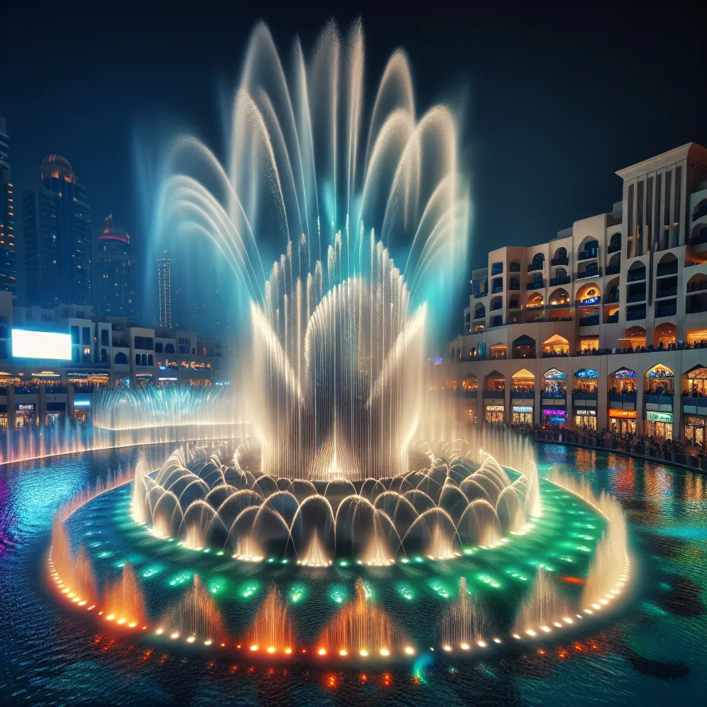 Experience the Magic of the Dubai Mall Water Fountain