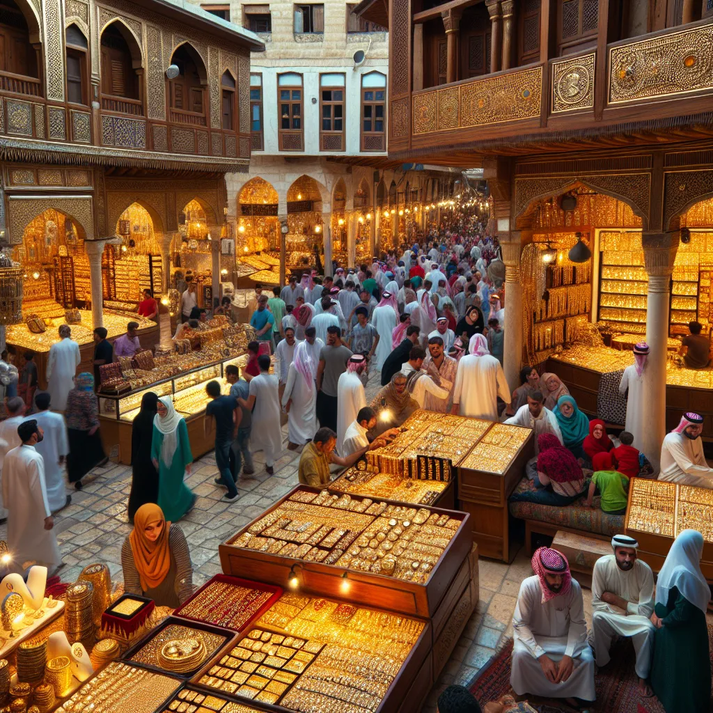 Explore the Treasures of the Dubai Gold Souk