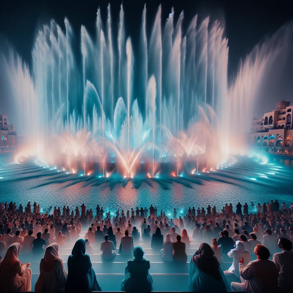 Experience the Magic of Dubai Fountain Zeiten