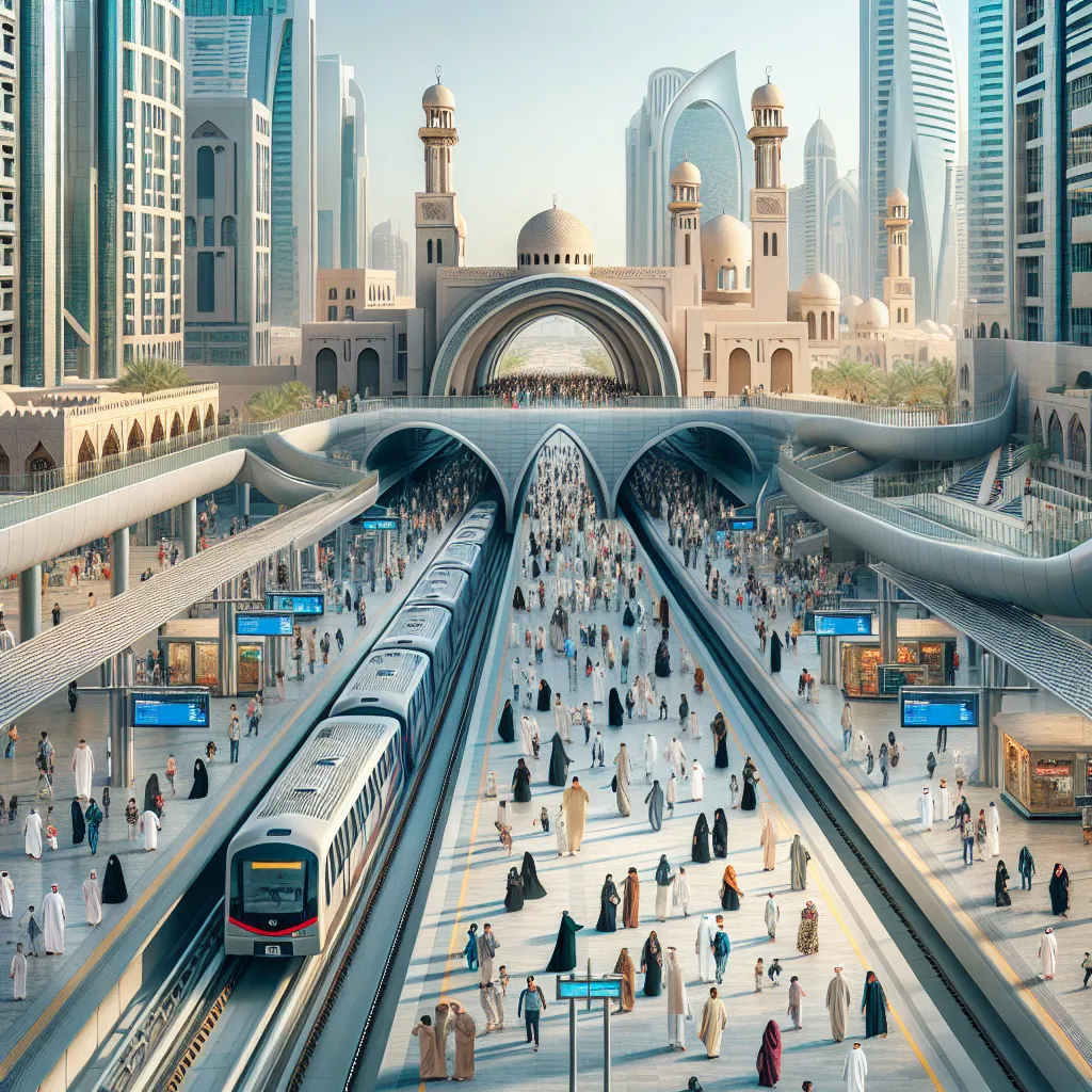 Discover the Sharjah Metro Station Experience